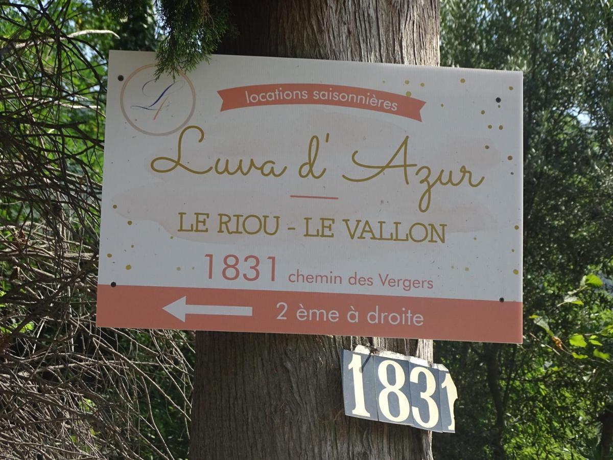LUVA d'Azur, Rez de villa LE RIOU - LE VALLON Le Bar-sur-Loup Extérieur photo