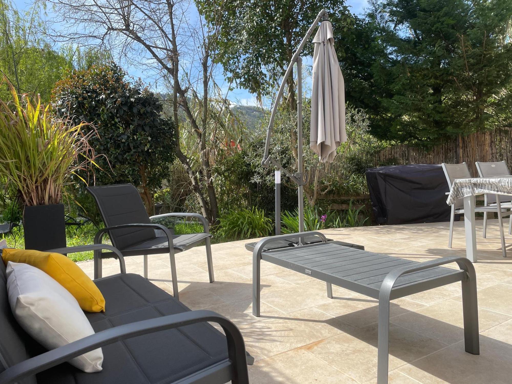 LUVA d'Azur, Rez de villa LE RIOU - LE VALLON Le Bar-sur-Loup Extérieur photo